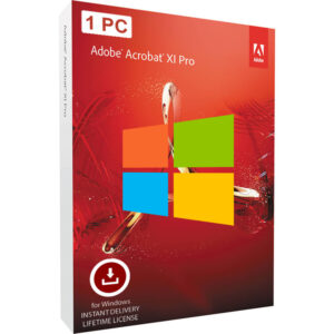 Acrobat XI PDF Product Key Number License for Windows Lifetime Instant Delivery
