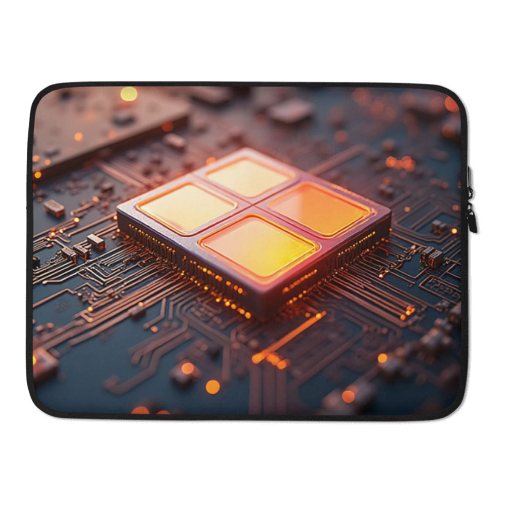 PC Computer padded zipper water resistant Laptop Sleeve